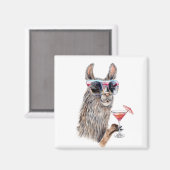 Vakantie Llama Magneet (Voorkant / Achterkant)