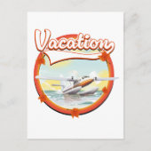 Vakantie logo feestdagenkaart (Voorkant)
