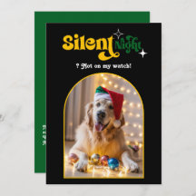 Vakantie luxe grappige retro huisdier hond kerst f