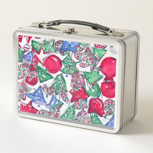 Vakantie Magic Kerstboom Lunch Box (Voorkant)