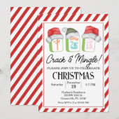 Vakantie Mahjong Party bewerkbare uitnodiging, Mah Kaart (Voorkant / Achterkant)