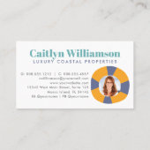 Vakantie makelaar Foto Fun Beach House Visitekaartje (Achterkant)