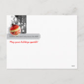 Vakantie maken Spirits Bright Photo Briefkaart (Achterkant)