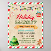 Vakantie Markt evenement sjabloon Poster (Voorkant)