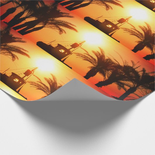 Vakantie Matte Wrapping Papier, Cadeaupapier (Hoek)