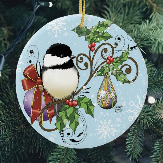 Vakantie Mees Keramisch Ornament