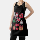 Vakantie Meisjes Schattige Kostuum Funny Christmas Schort (Insitu)