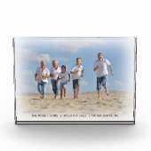Vakantie-memorie overlay Lijst familie Fotoblokken (Voorkant)