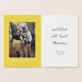 Vakantie met gouden bijen | Foto kaart (Binnen)