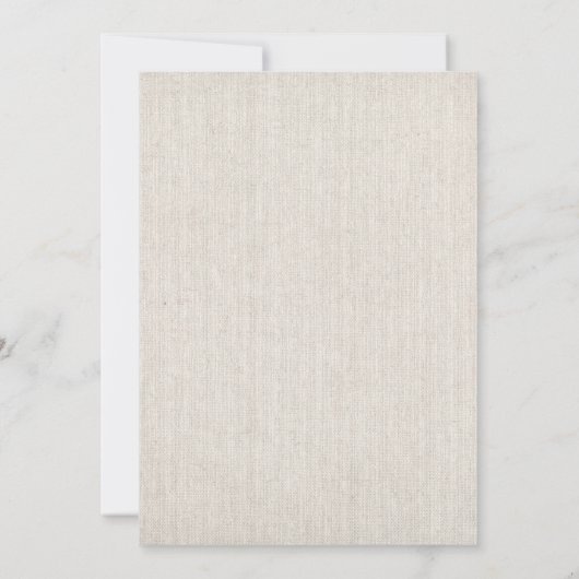 Vakantie met kerstbruiloft sparen de datum save the date (Achterkant)