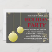 Vakantie met kerstversiering kaart (Voorkant)