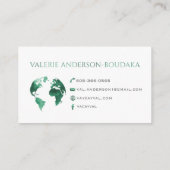 Vakantie met Valerie Visitekaartje (Achterkant)