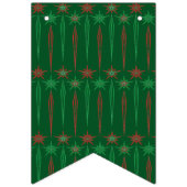 Vakantie Mid Mod Swallowtail Bunting Banner (Tweede vlag)