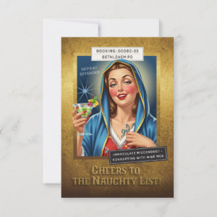 Vakantie Misdaad Eenheid – Maagd Maria, Stout of B Kaart