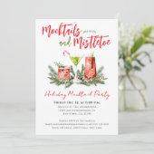 Vakantie Mocktail Feestelijke Dranken Kaart (Staand voorkant)