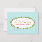 Vakantie-Mode: kerstcadeaubon (Voorkant)