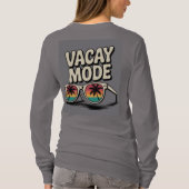 Vakantie Mode Zonnebril Palm Trees T-shirt (Achterkant)