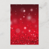 Vakantie Modern Chic Corporate Kerstparty Invi Informatiekaartje (Achterkant)