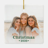 Vakantie modern Ornament Fotokeramiek (Achterkant)
