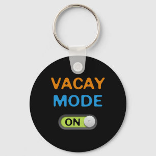 Vakantie Modus Aan Strand Palmen Cruise Sfeer Zome Sleutelhanger