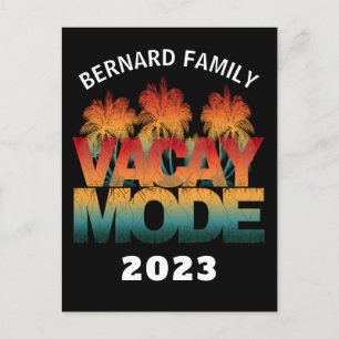 VAKANTIE MODUS GEZINSVAKANTIE BRIEFKAART