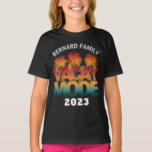VAKANTIE MODUS GEZINSVAKANTIE T-SHIRT