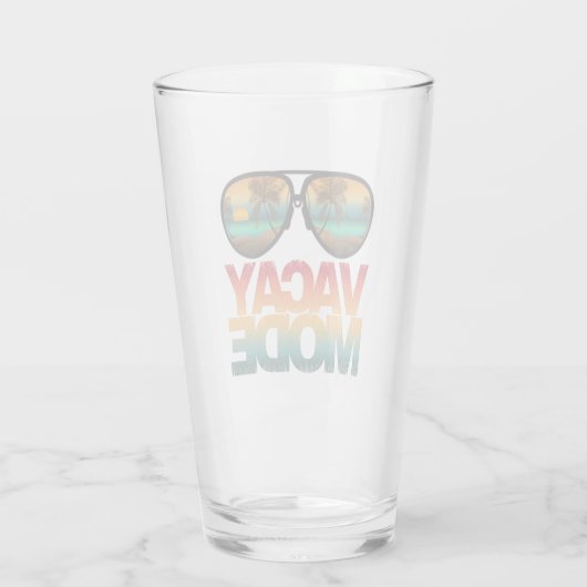 Vakantie Modus Glas (Achterkant)
