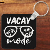 Vakantie Modus II - Gezinsvakantie Sleutelhanger (Achterkant)
