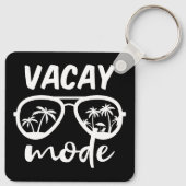 Vakantie Modus II - Gezinsvakantie Sleutelhanger (Achterkant)