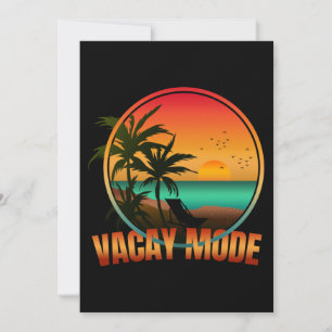 VAKANTIE MODUS KAART