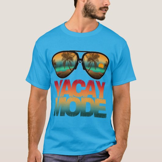 Vakantie Modus T-shirt (Voorkant)