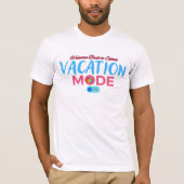 Vakantie modus uit, Welkom terug op school T-shirt (Voorkant)