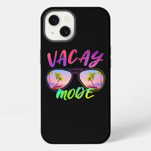 Vakantie Modus Zonnebril Grappige Familie Strand Z iPhone 13 Hoesje