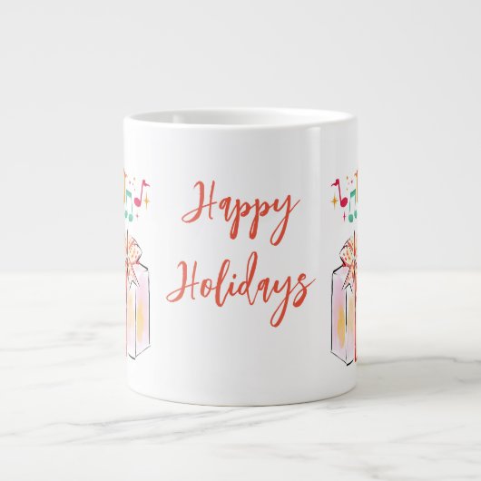 vakantie-mok grote koffiekop (Voorkant)