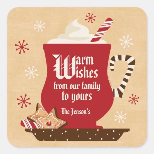 Vakantie Mok Sticker (Voorkant)