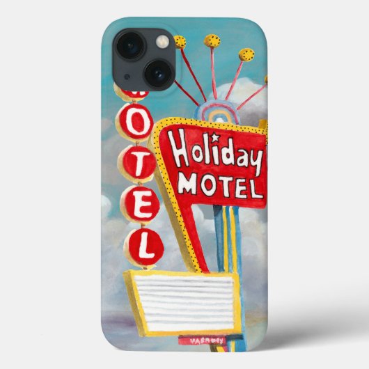 Vakantie Motel Bord Case-Mate iPhone Case (Achterkant)