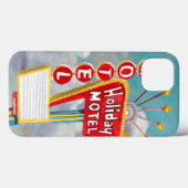 Vakantie Motel Bord Case-Mate iPhone Case (Achterkant (horizontaal))