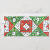 VAKANTIE MOZAÏEK 4x9 Platte Kaart / Horizontaal (Voorkant)