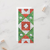 VAKANTIE MOZAÏEK 4x9 Platte Kaart / Verticaal (Voorkant / Achterkant in situ)