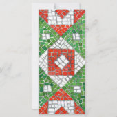 VAKANTIE MOZAÏEK 4x9 Platte Kaart / Verticaal (Voorkant)