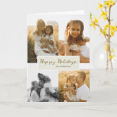 Vakantie Multi-foto Herinnering Kaart (Gele Bloem)
