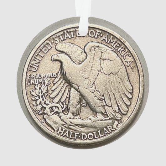 Vakantie munt ornament (achterkant)