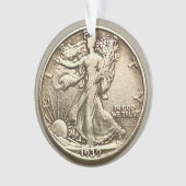 Vakantie munt ornament (voorkant)