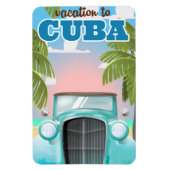 Vakantie naar Cuba reisposter Magneet (Verticaal)