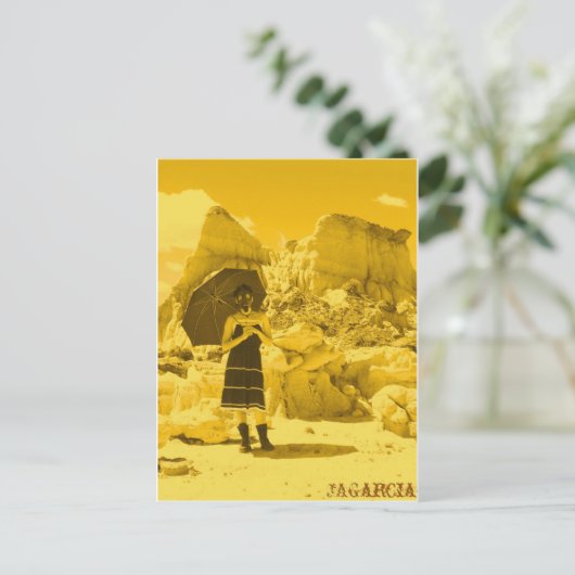 Vakantie naar Mars Briefkaart (Staand voorkant)
