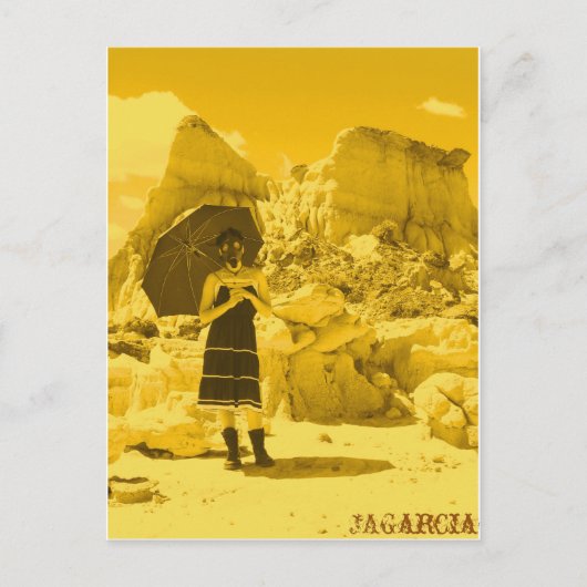 Vakantie naar Mars Briefkaart (Voorkant)