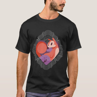 Vakantie onder de palmbomen in een hangmat. t-shirt