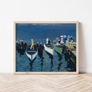 Vakantie op de Hudson   George Luks Poster