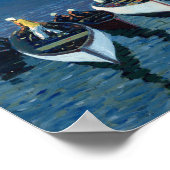 Vakantie op de Hudson | George Luks Poster (Hoek)