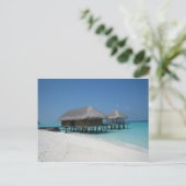 Vakantie op de Malediven Briefkaart (Staand voorkant)